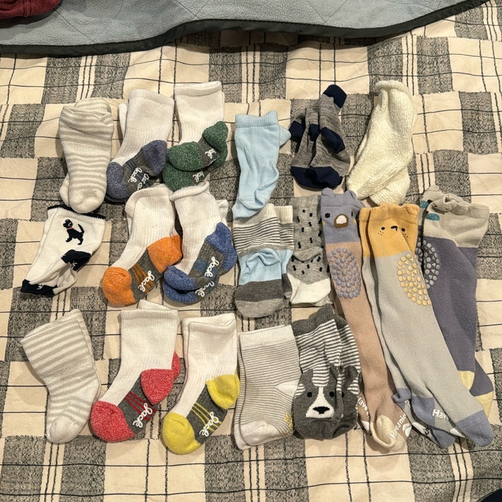 Baby toddler socks bundle